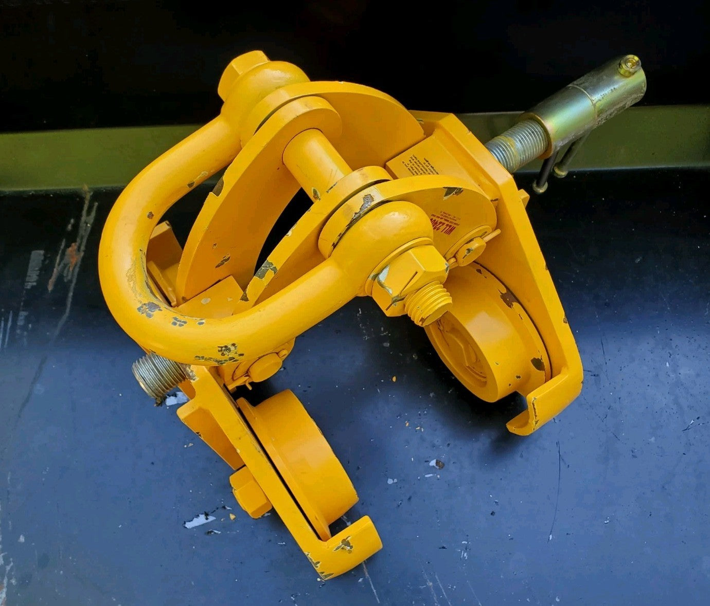 SuperClamp B3 22,400 LBS WLL 6-12 in. Beam Clamp Trolley B-3 Made in USA