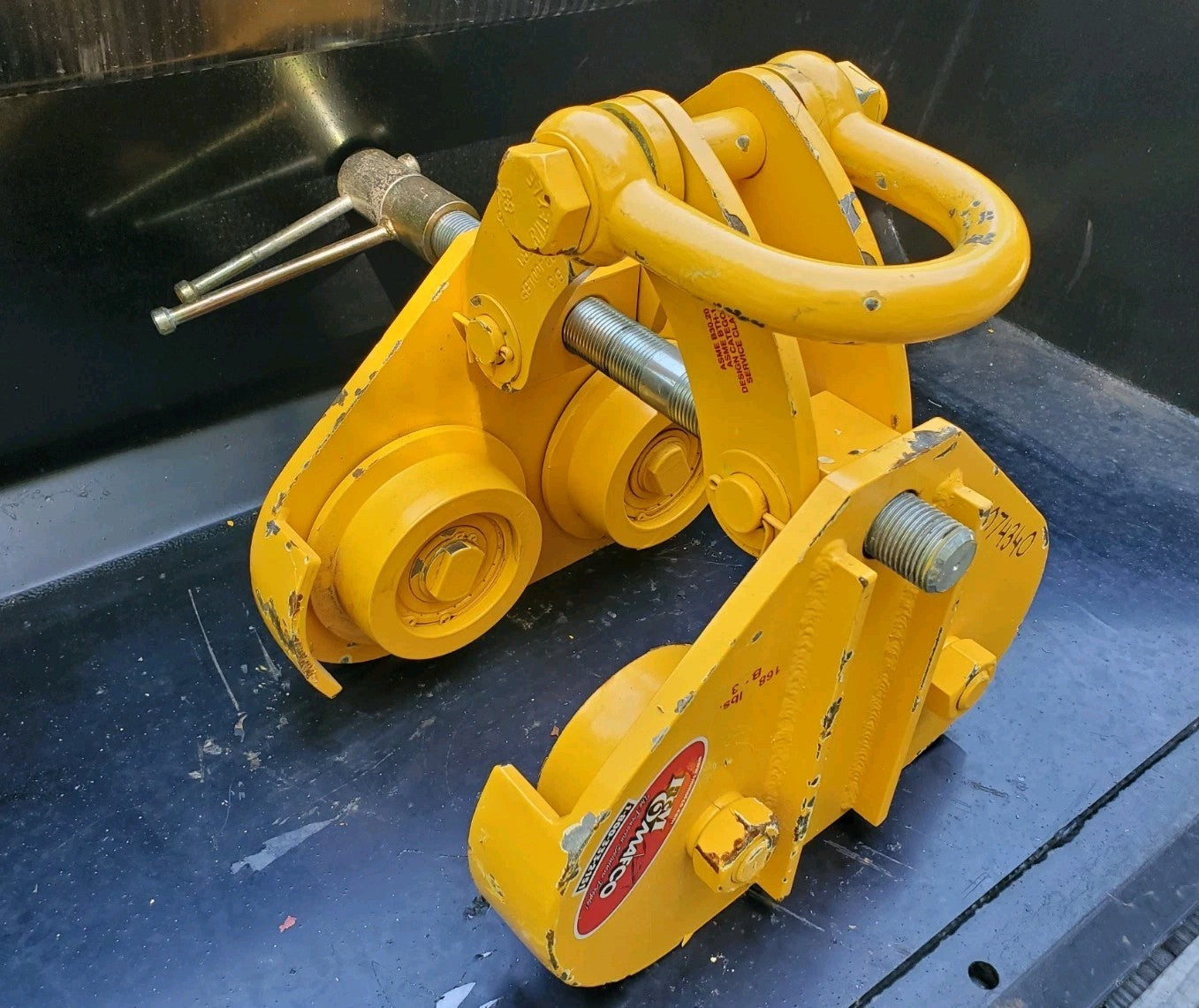 SuperClamp B3 22,400 LBS WLL 6-12 in. Beam Clamp Trolley B-3 Made in USA