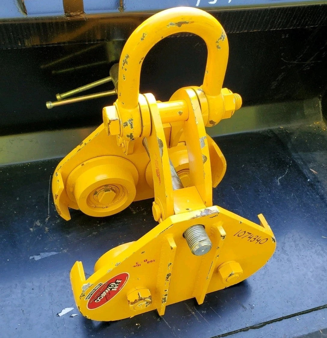 SuperClamp B3 22,400 LBS WLL 6-12 in. Beam Clamp Trolley B-3 Made in USA