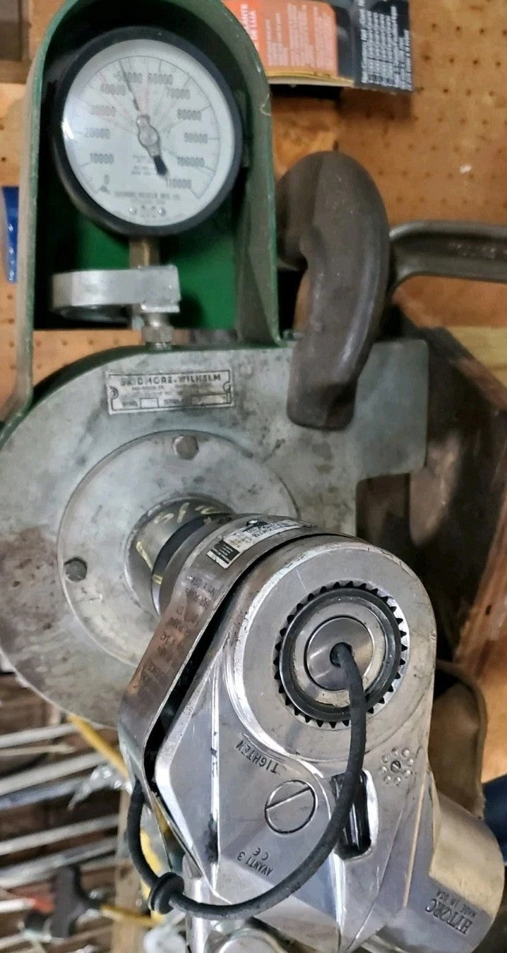 HYTORC HY-AVANTI 3 Hydraulic Torque Wrench 1 in. Drive Torque Tested