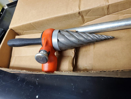 RIDGID 34955 Model 2-S Spiral Pipe Reamer, 1/4-inch to 2-inch Pipe Reamer Tool