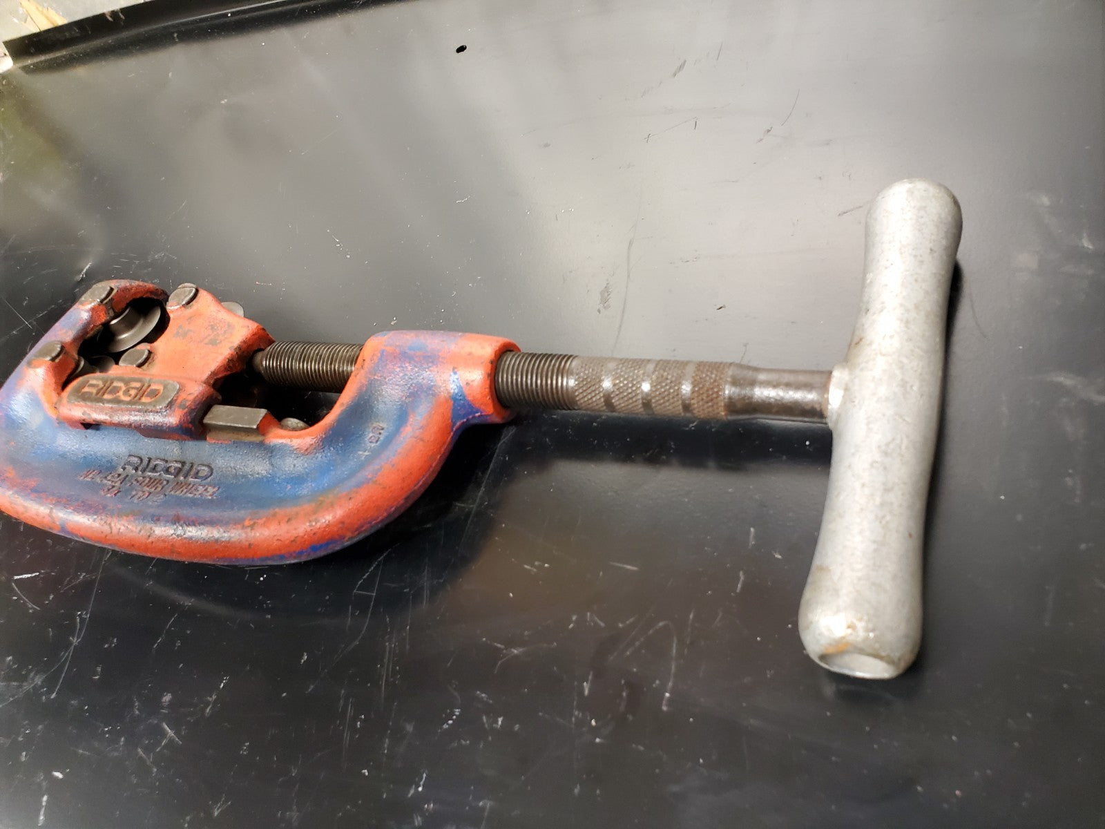 Ridgid 32870 Four Wheel Pipe Cutter 3/4 TO 2 in. No. 42A Made in USA Good!