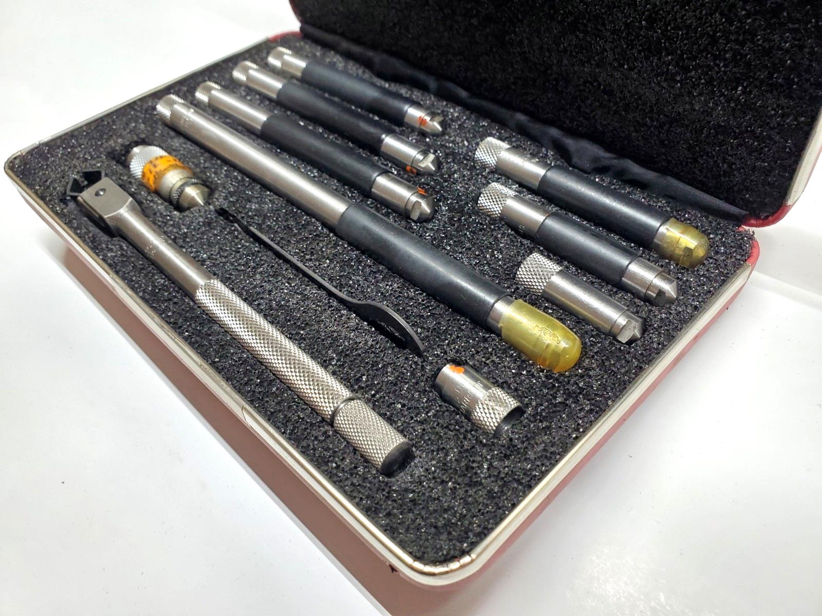 Starrett Model 823BZ Inside Micrometer Set 53052, Tubular w/ Case .001 Grad