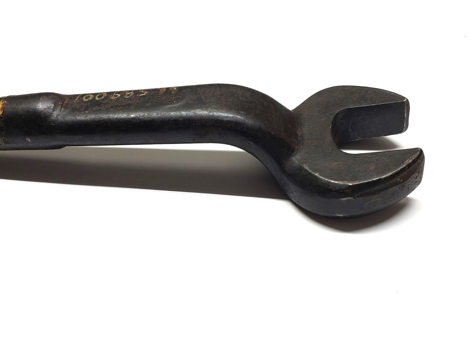Armstrong 32-552 Extra Heavy 1-5/8 Drop Forged Open End Spud Wrench VG Cond. USA