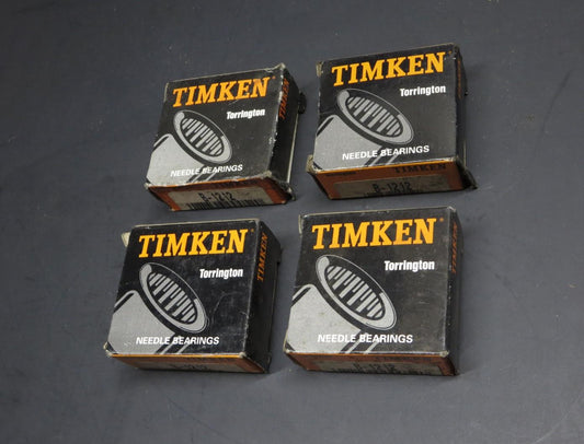 Timken Lot Of 4 PCS - B1212 Needle Roller Bearing B-1212 Made in USA