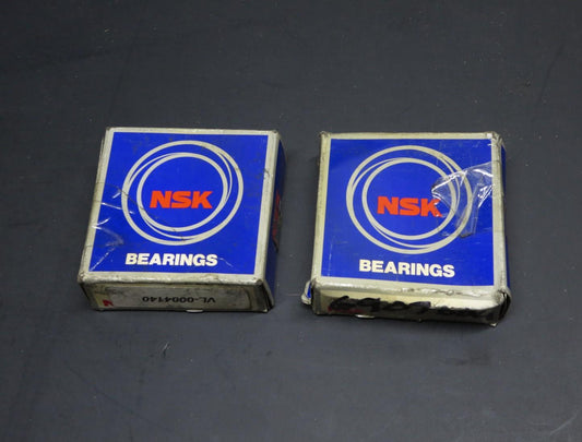 LOT of 2 PCS NSK 6907 DDU CM Deep Groove Ball Bearing 35x55x10mm 6907 NOS