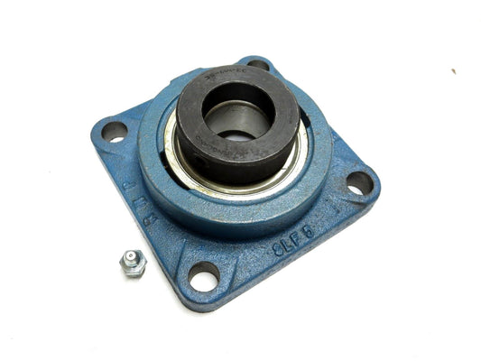 SLF1-1/4 EC 1-1/4" Bore Self Lube NSK RHP 4 Bolt Square Flange Cast Iron Bearing