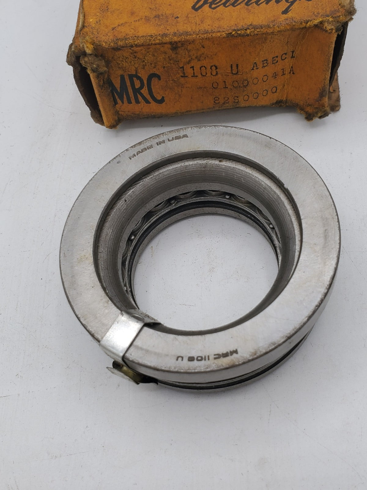 MRC 1108U Thrust Bearing 1108-U NOS USA W/ Original Box