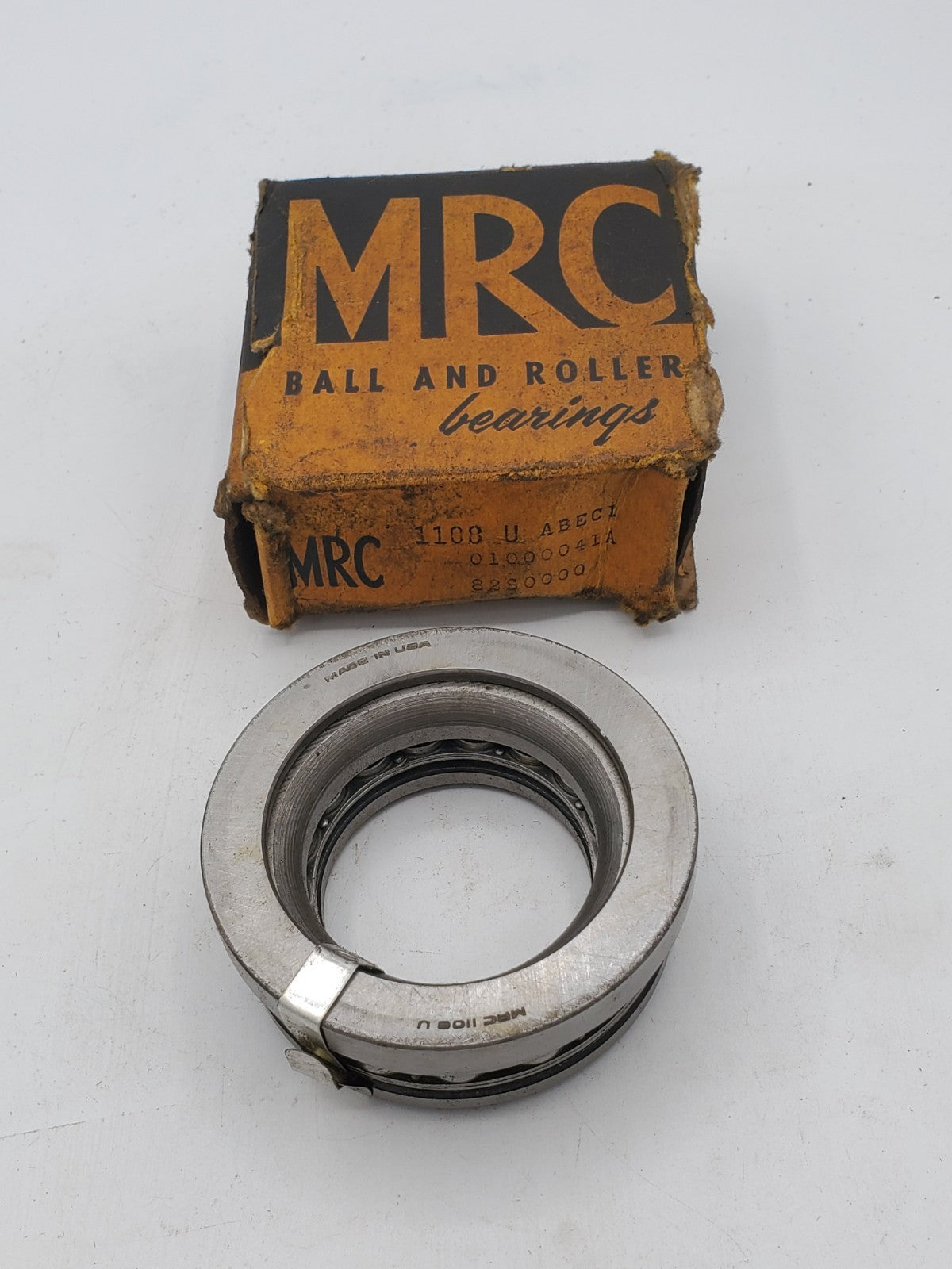 MRC 1108U Thrust Bearing 1108-U NOS USA W/ Original Box