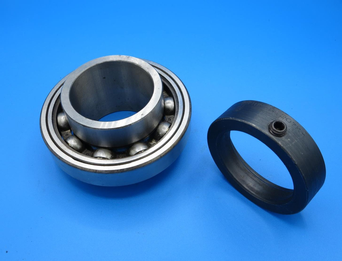 Fafnir SM1207KS Bearing Insert w/ S1207 Collar 2-7/16" ID