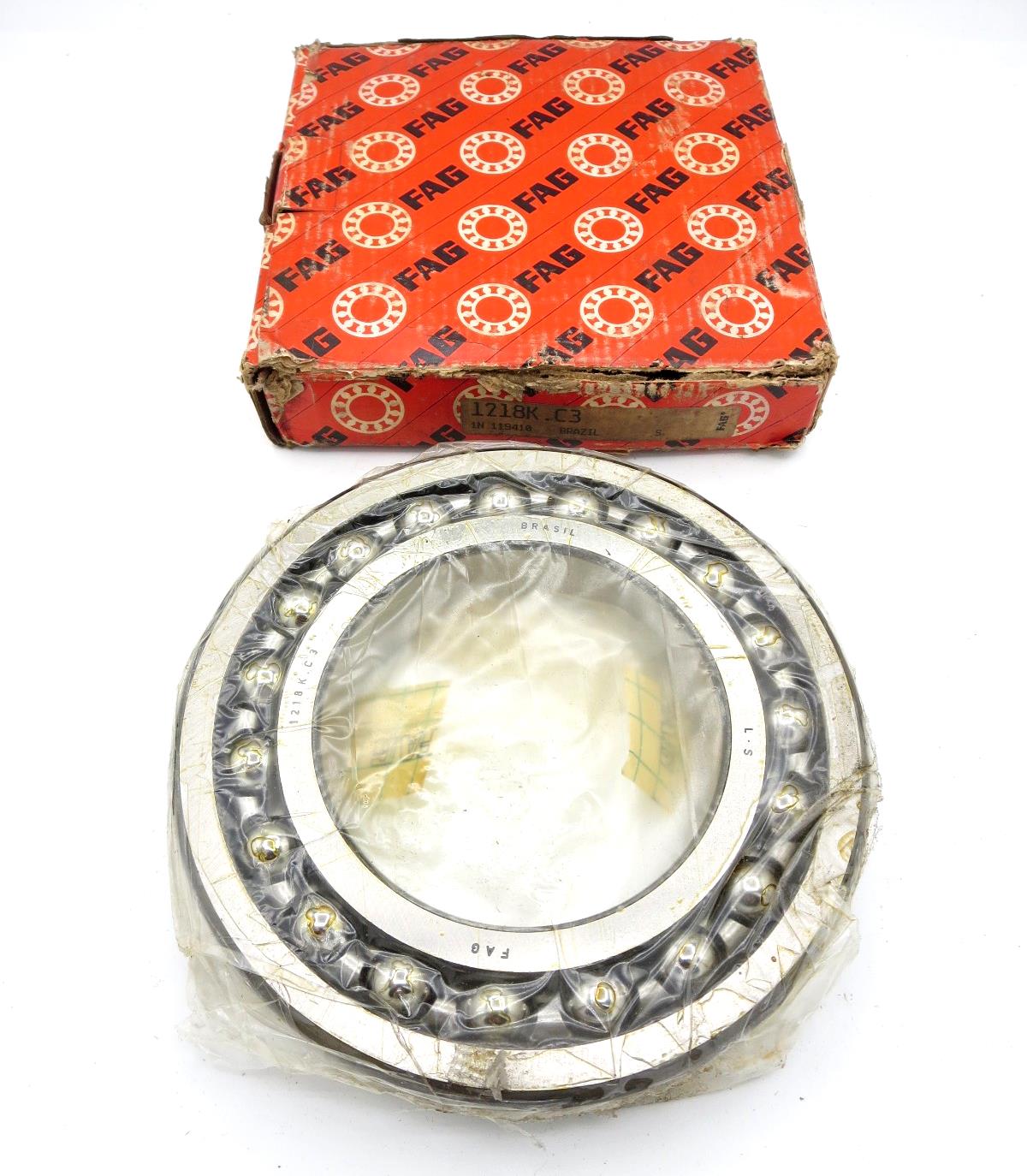 1218K C3 FAG Schaeffler Self-Aligning Double Row Ball Bearing 1218K.C3 Brazil