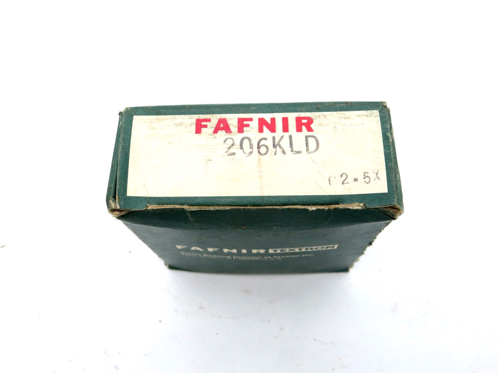 FAFNIR 206KLD BALL BEARING NEW SEALED