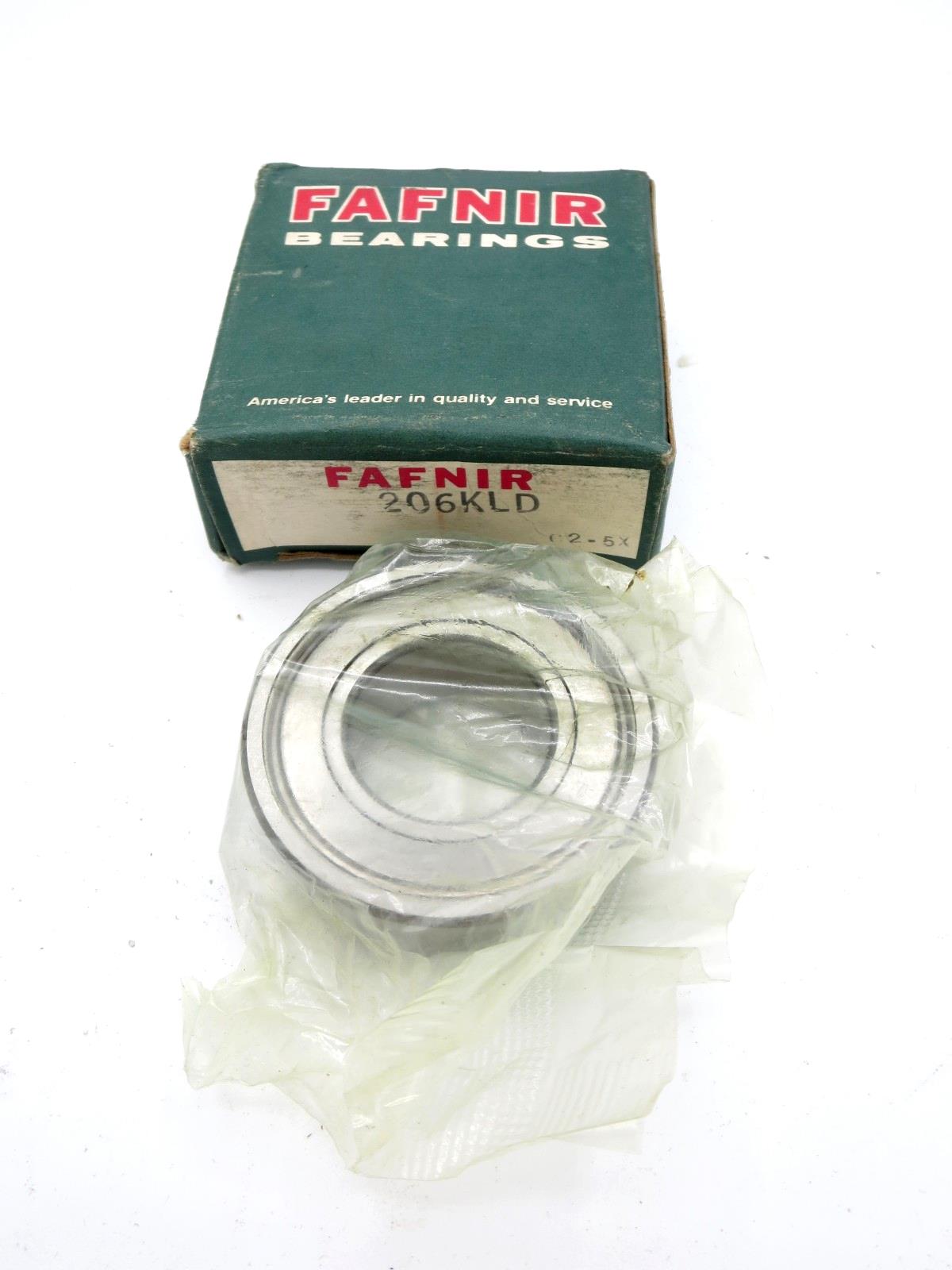 FAFNIR 206KLD BALL BEARING NEW SEALED
