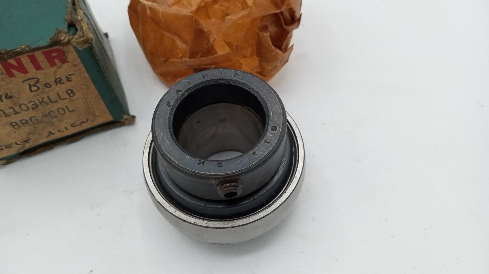 G1103KLLB Fafnir Bearing 1-3/16 in. Bore Insert & Locking Collar USA - NOS