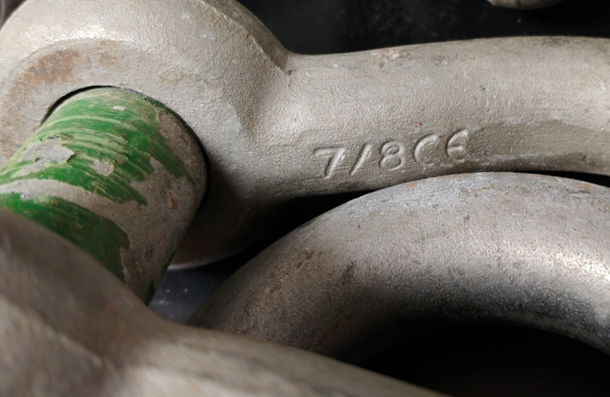 1 EA Van Beest GP (G-4161) 7/8 in. Screw Pin Anchor Shackle 6.5 Ton Holland