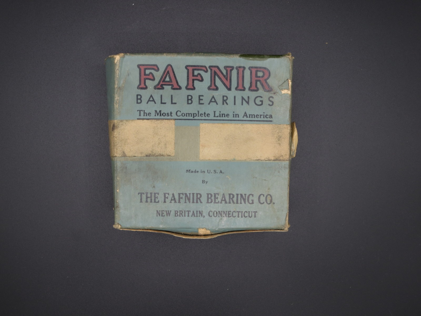 WIR311K Fafnir Single Row Ball Bearing New in Box