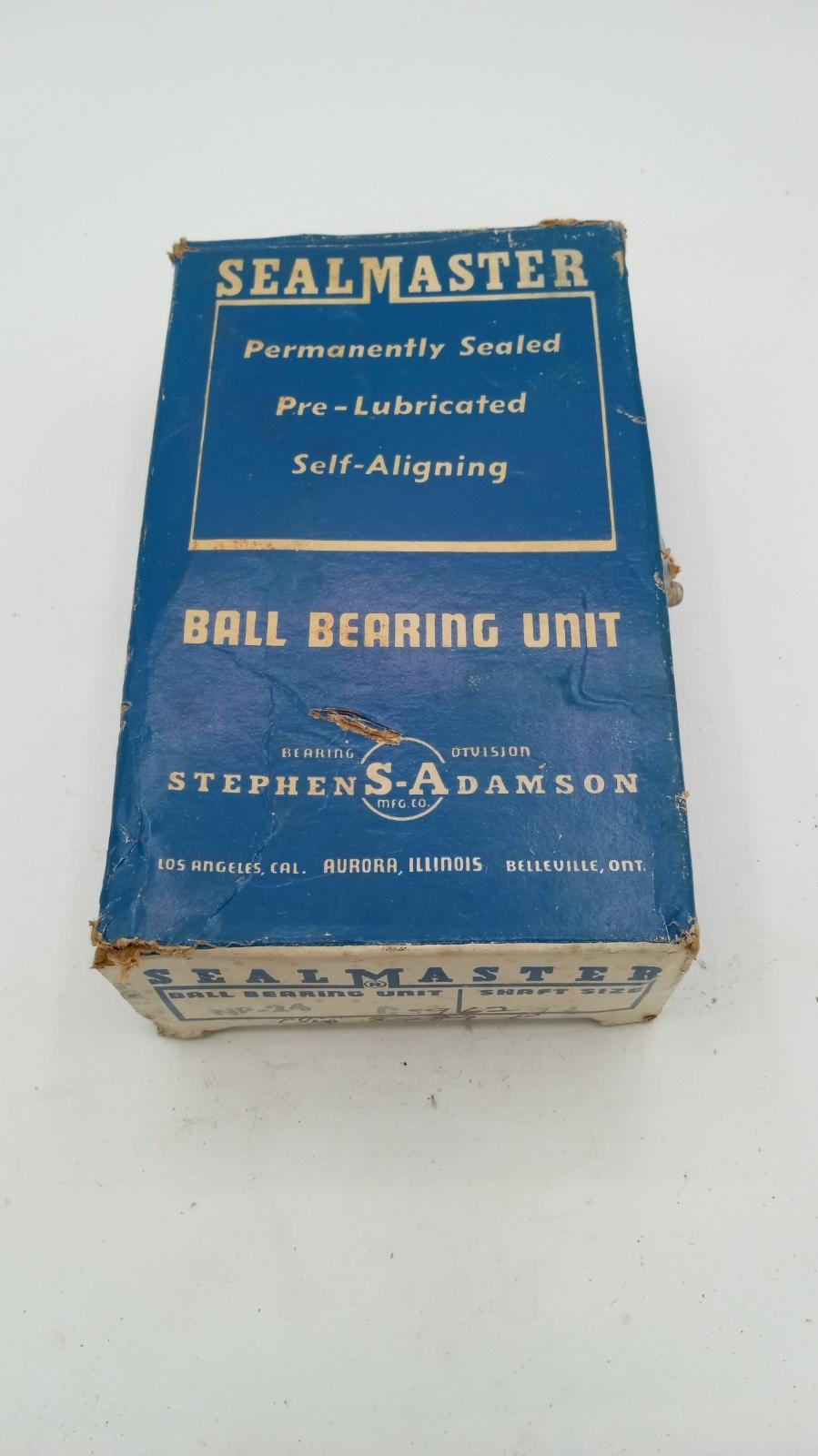 Sealmaster  NP-24 C (NEW IN BOX) 1-1/2 Shaft Size. USA