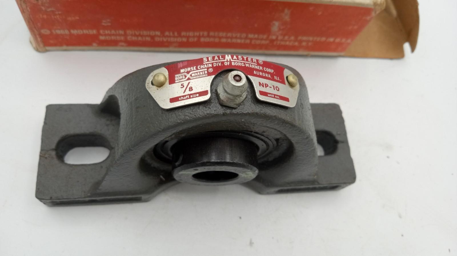 Sealmaster Np-10 Pillow Block Bearing Ball 5/8" Bore USA