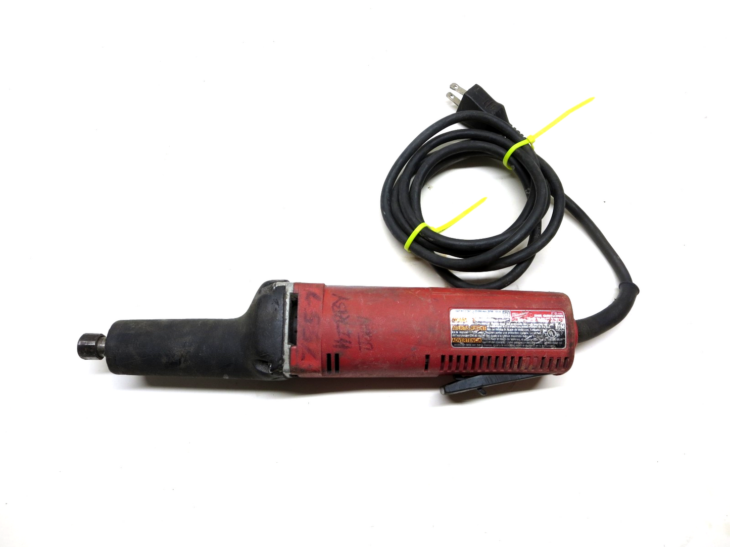 Milwaukee 5194 Die Grinder Handheld 120V Tested Safety Paddle Type 23K RPM