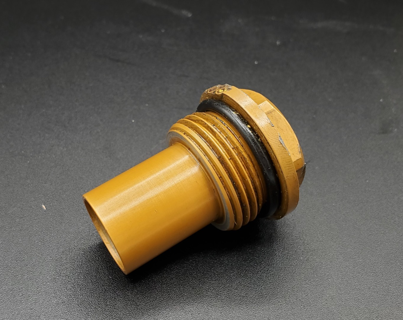 Atlas Copco 4250072402 Adapter w/ O-ring LMS68GIR25 Made in Sweden