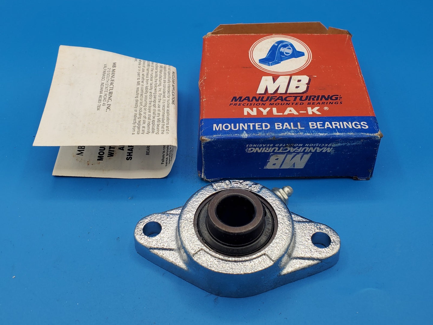 MB MANUFACTURING NFC2-25-3/4 Mounted Bearing Pat'd USA
