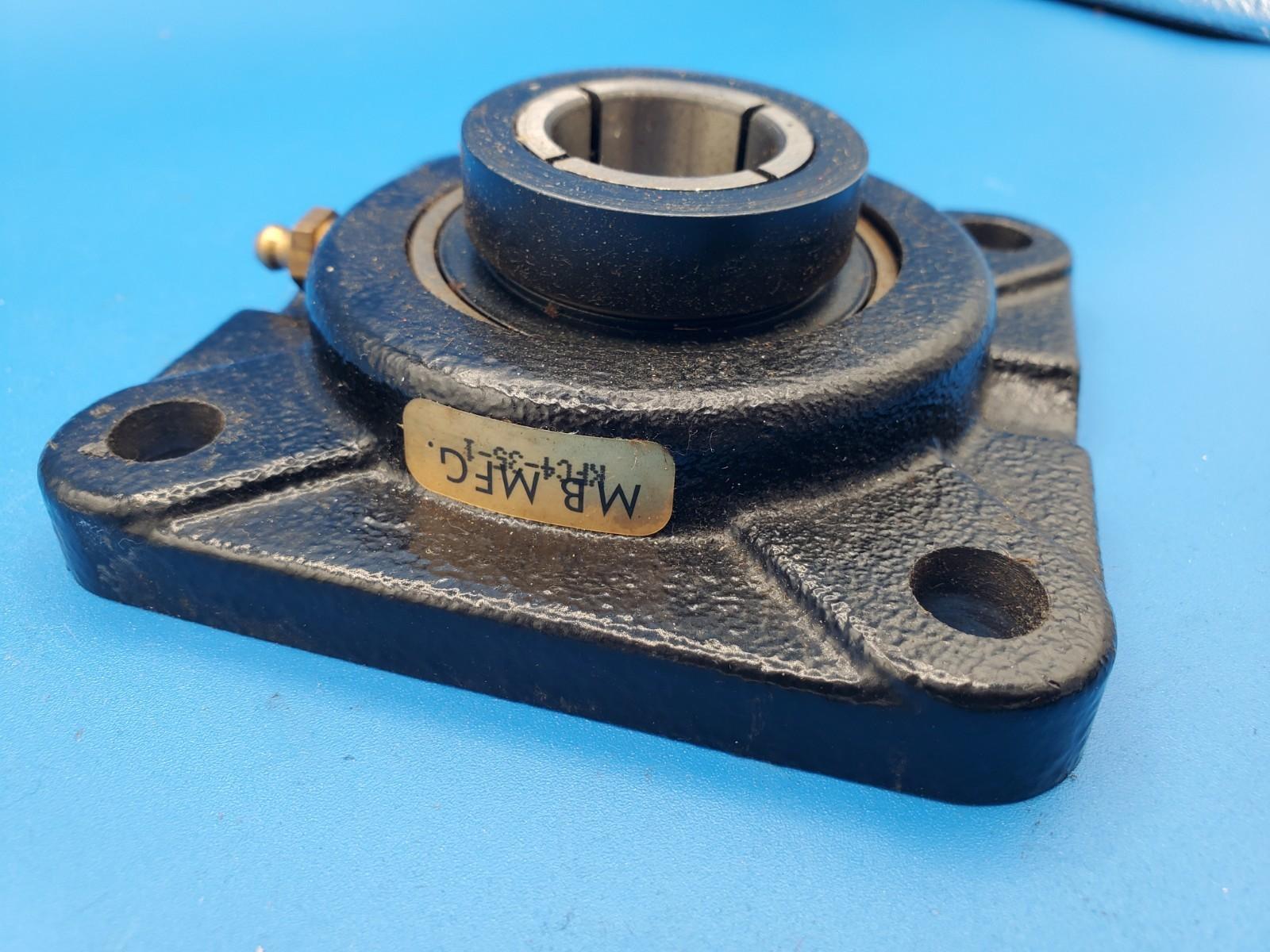MB Manufacturing KFC4-35-1 4-Bolt Flange Bearing 1" Bore PAT'D USA