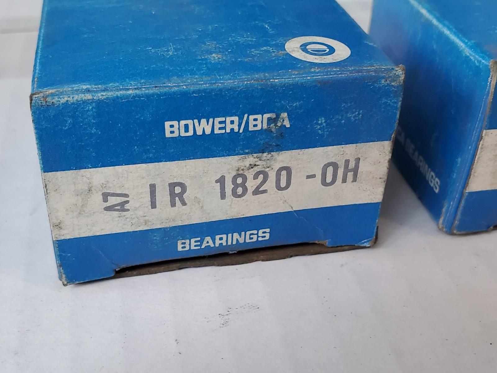 LOT OF 2 BOWER BCA 1820-OH Needle Roller Bearing Inner Ring