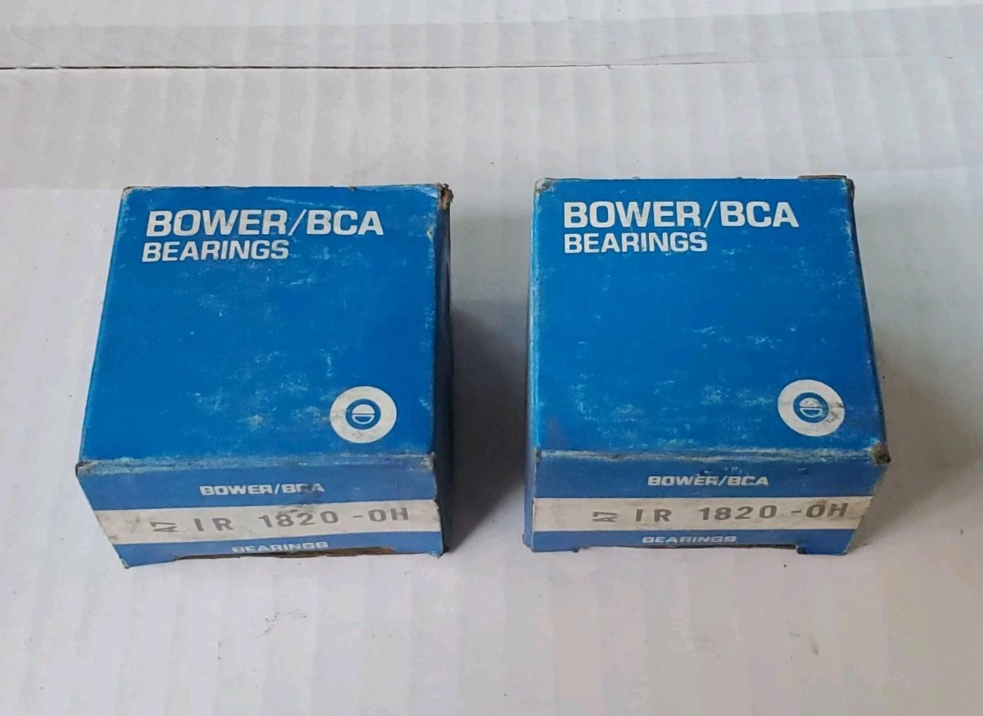 LOT OF 2 BOWER BCA 1820-OH Needle Roller Bearing Inner Ring