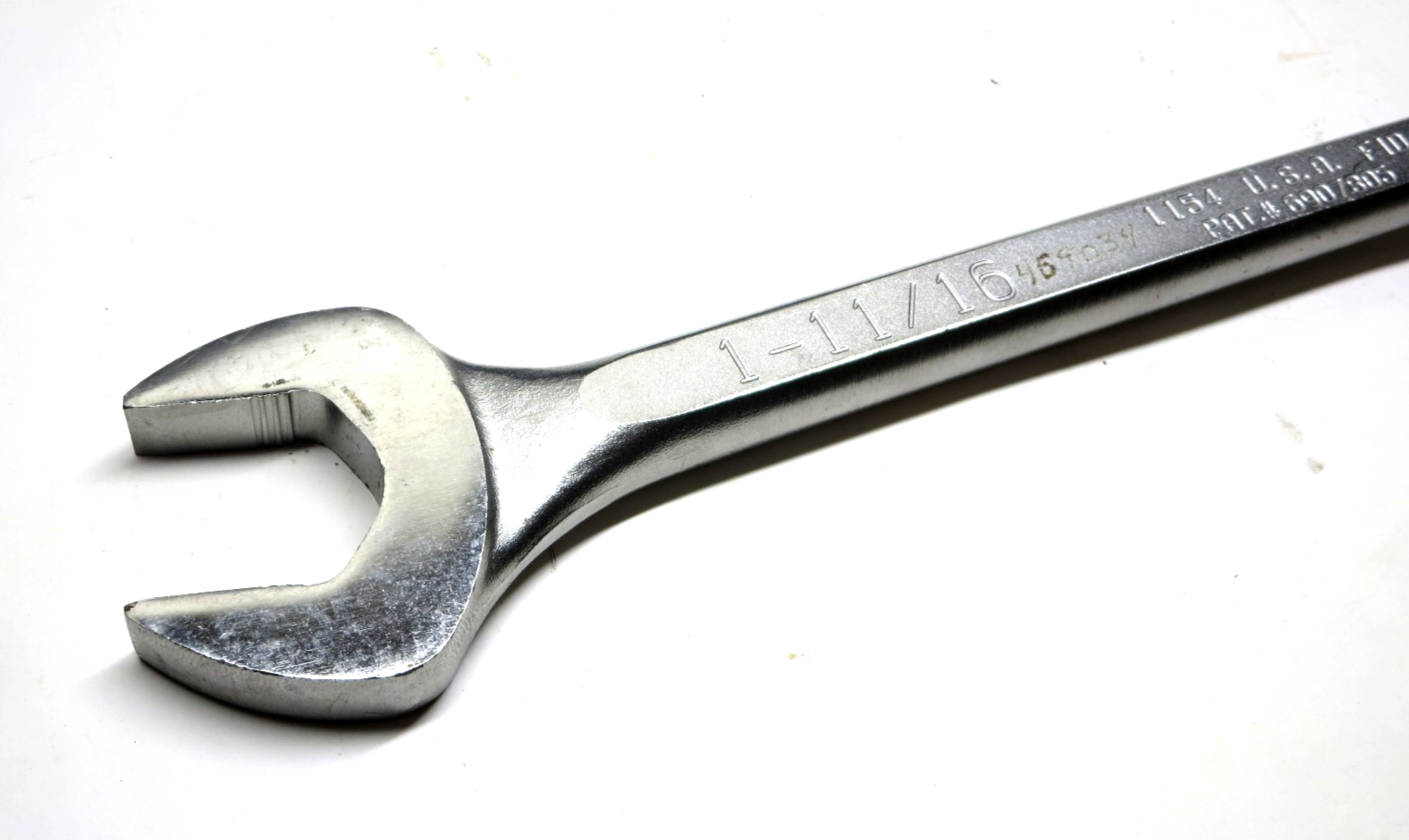 Wright 1-11/16 in. Combination Wrench 1154 NOS WRIGHTGrip Patented