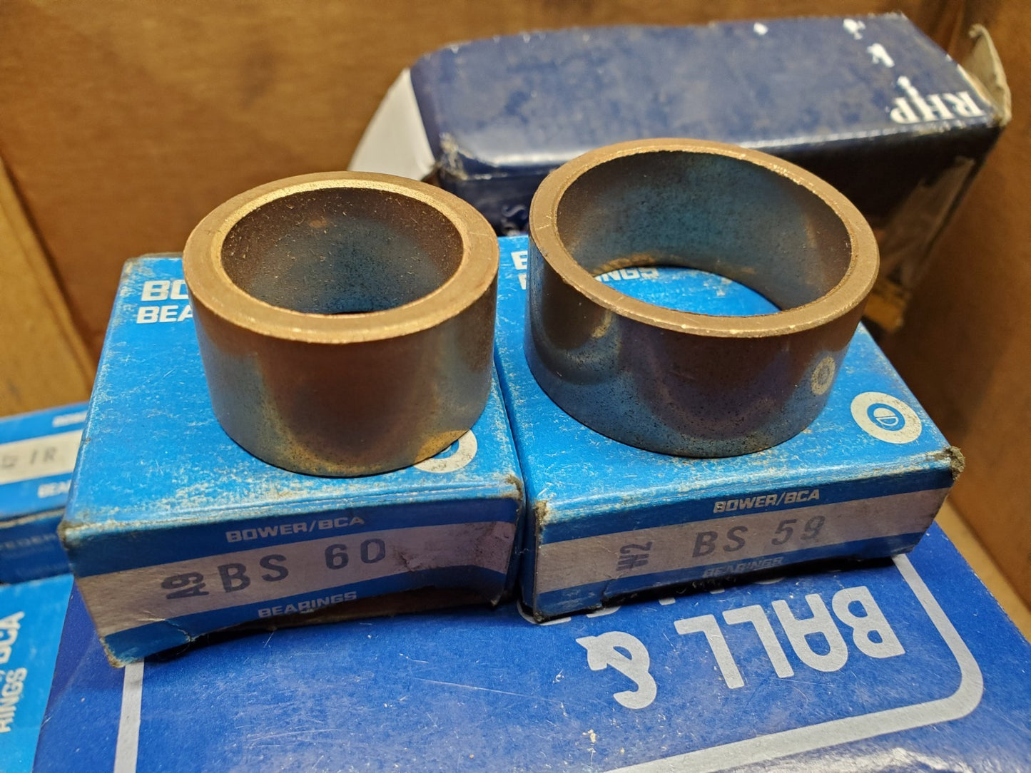 Bower BCA Bearing Bushing BS59 + BS60 Lot Of 2