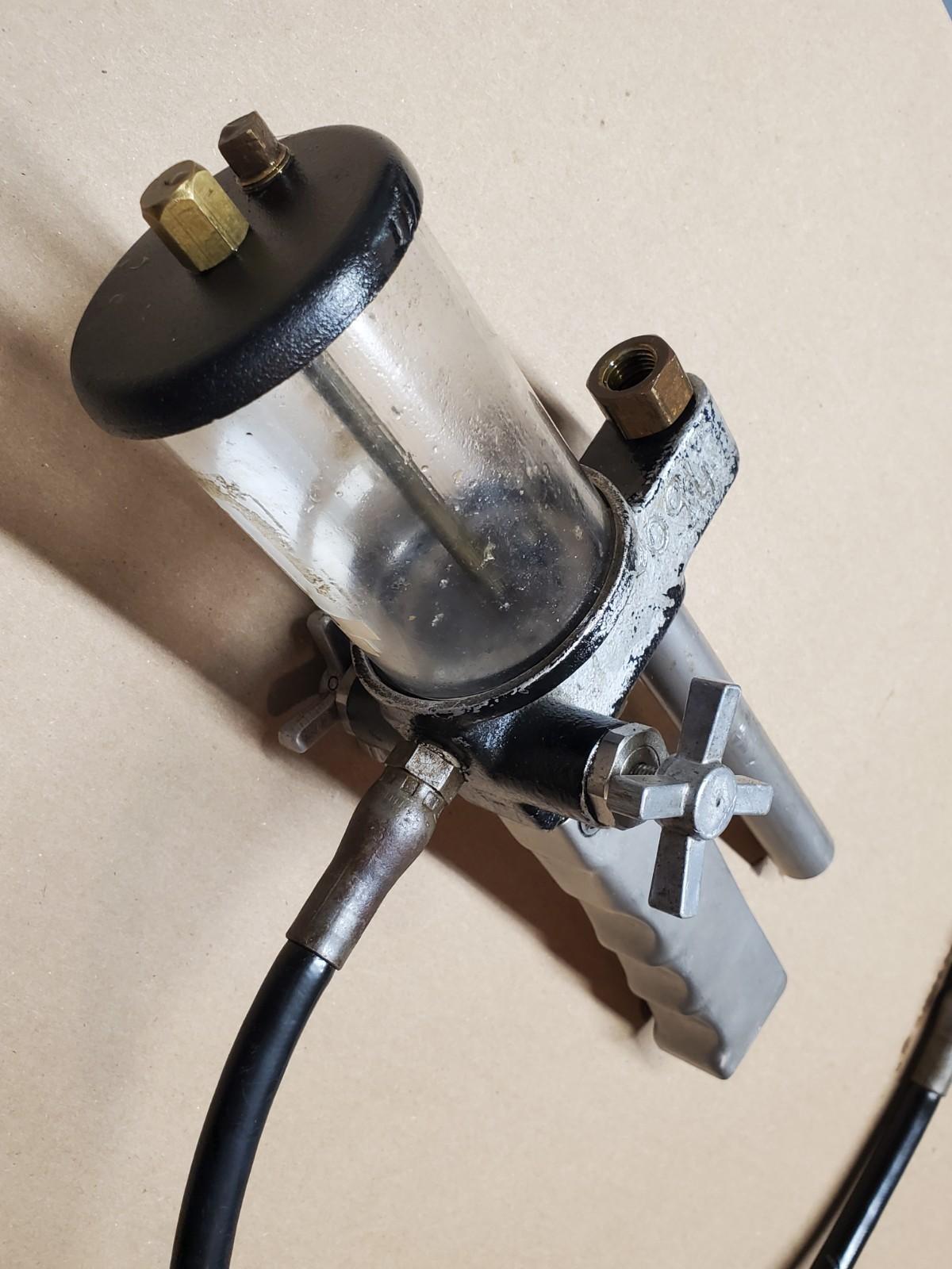 AMETEK T-620 Portable Hydraulic Pressure Tester S/N 7581 w/ Hose Assembly