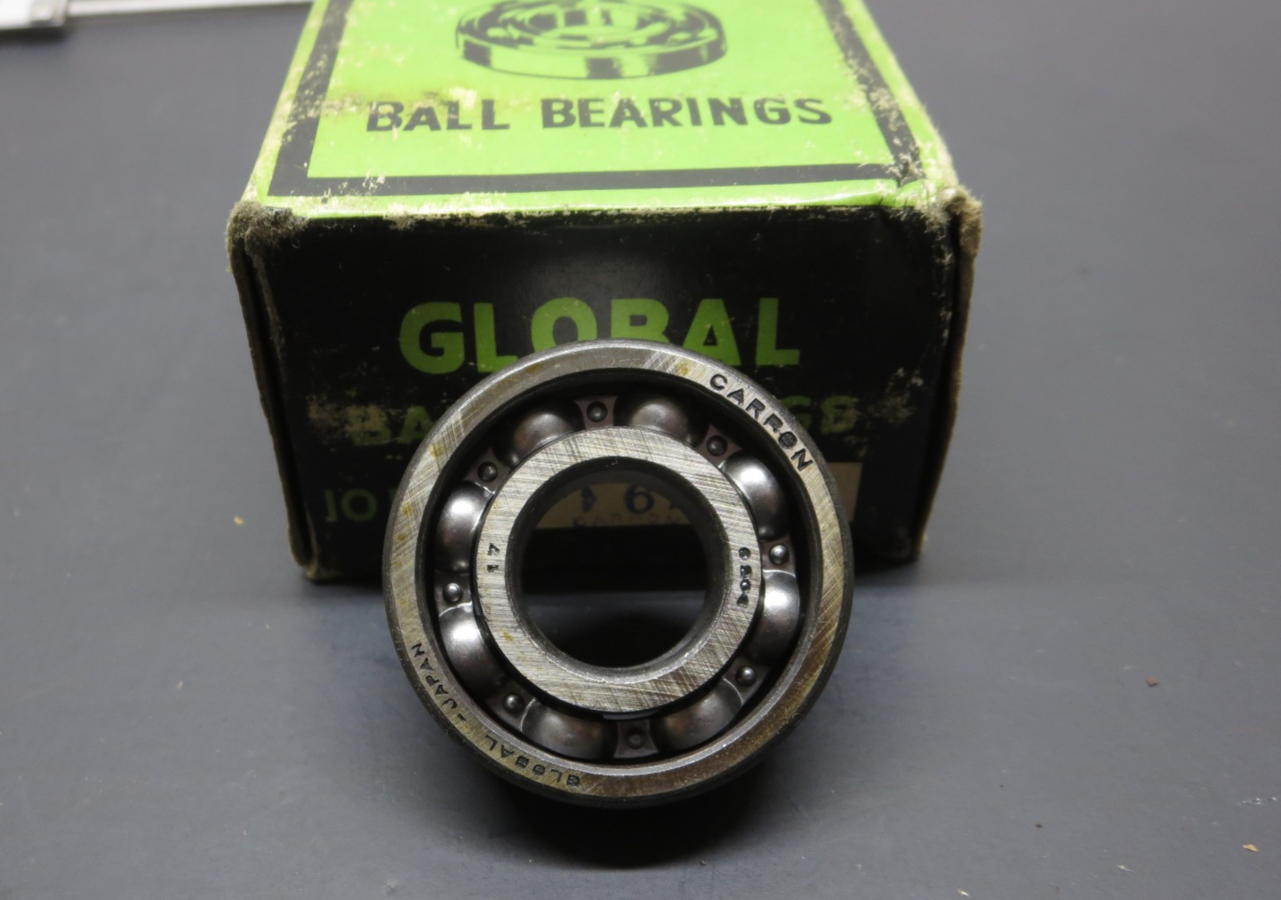 10 PCS GLOBAL 6203 DEEP GROOVE BALL BEARING OPEN NO SEALS 17 X 40 X 12 mm JAPAN