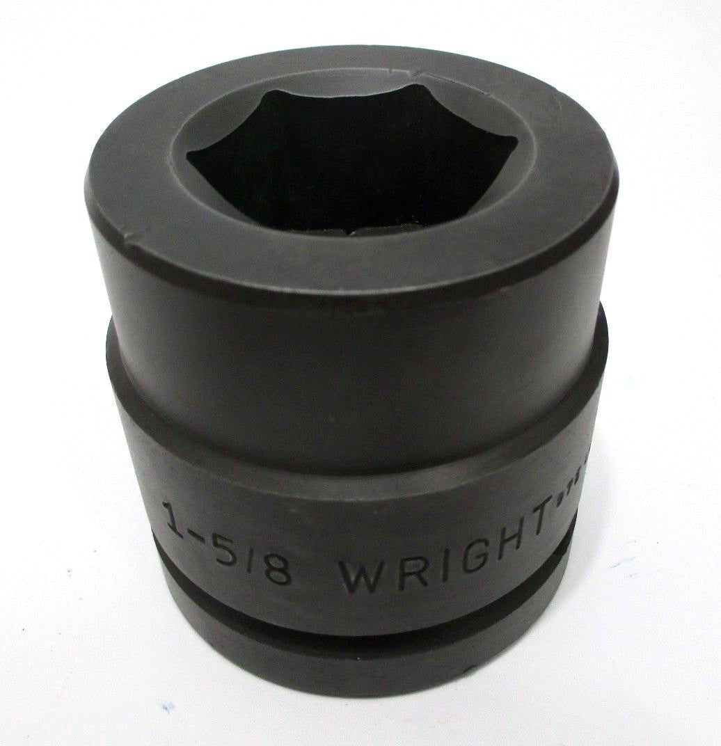 Wright Tool 84826 1-5/8 Impact Socket 1-1/2 Drive 6-Point Made in USA