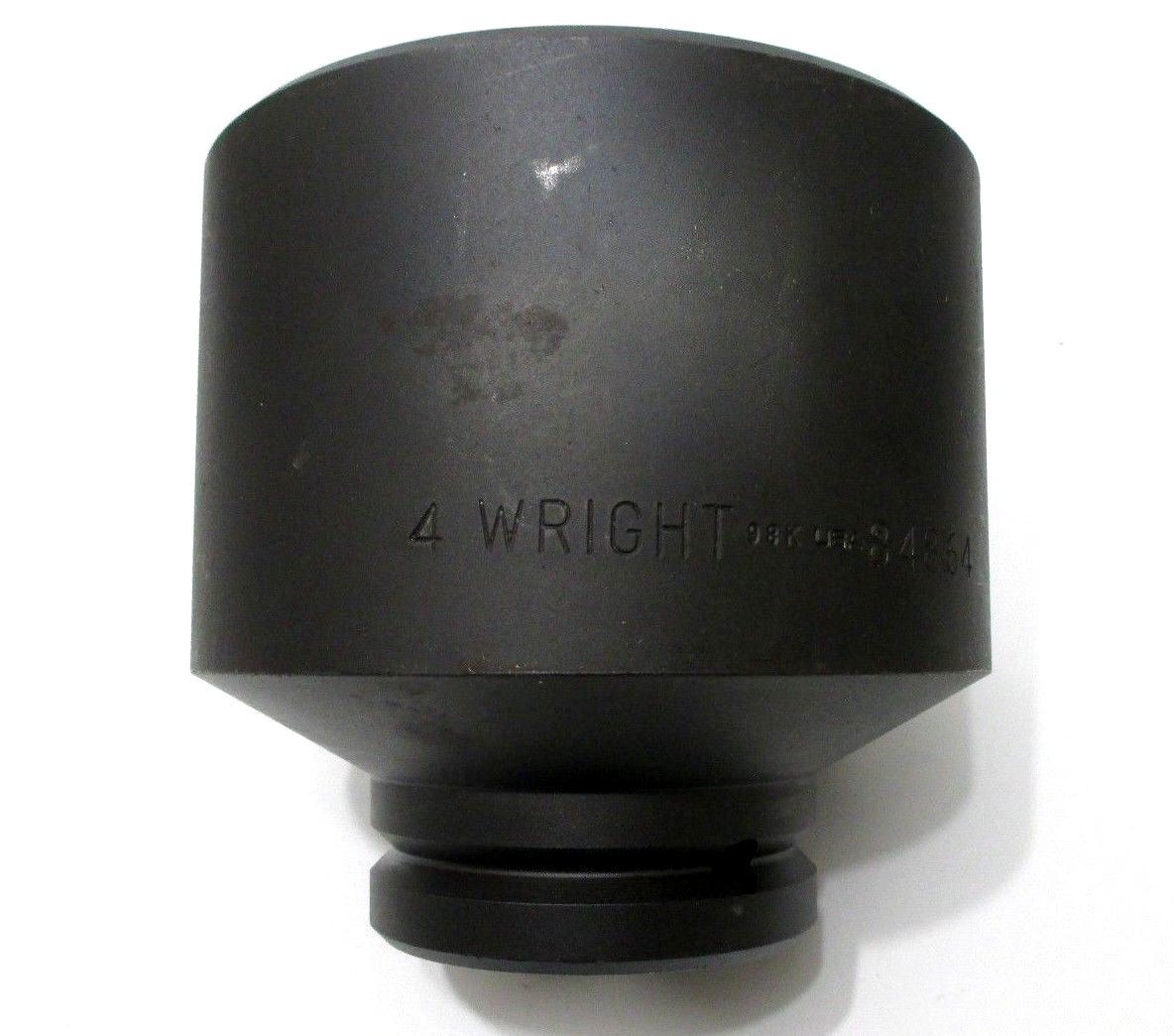 Wright 4" Impact Socket 1-1/2" Drive 6-Point 84864 Made in USA