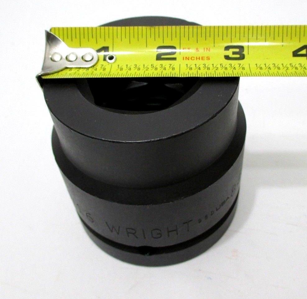 New Wright Tool 84825 1-9/16" Impact Socket 1-1/2" Drive 6-Point 1-9/16 in USA