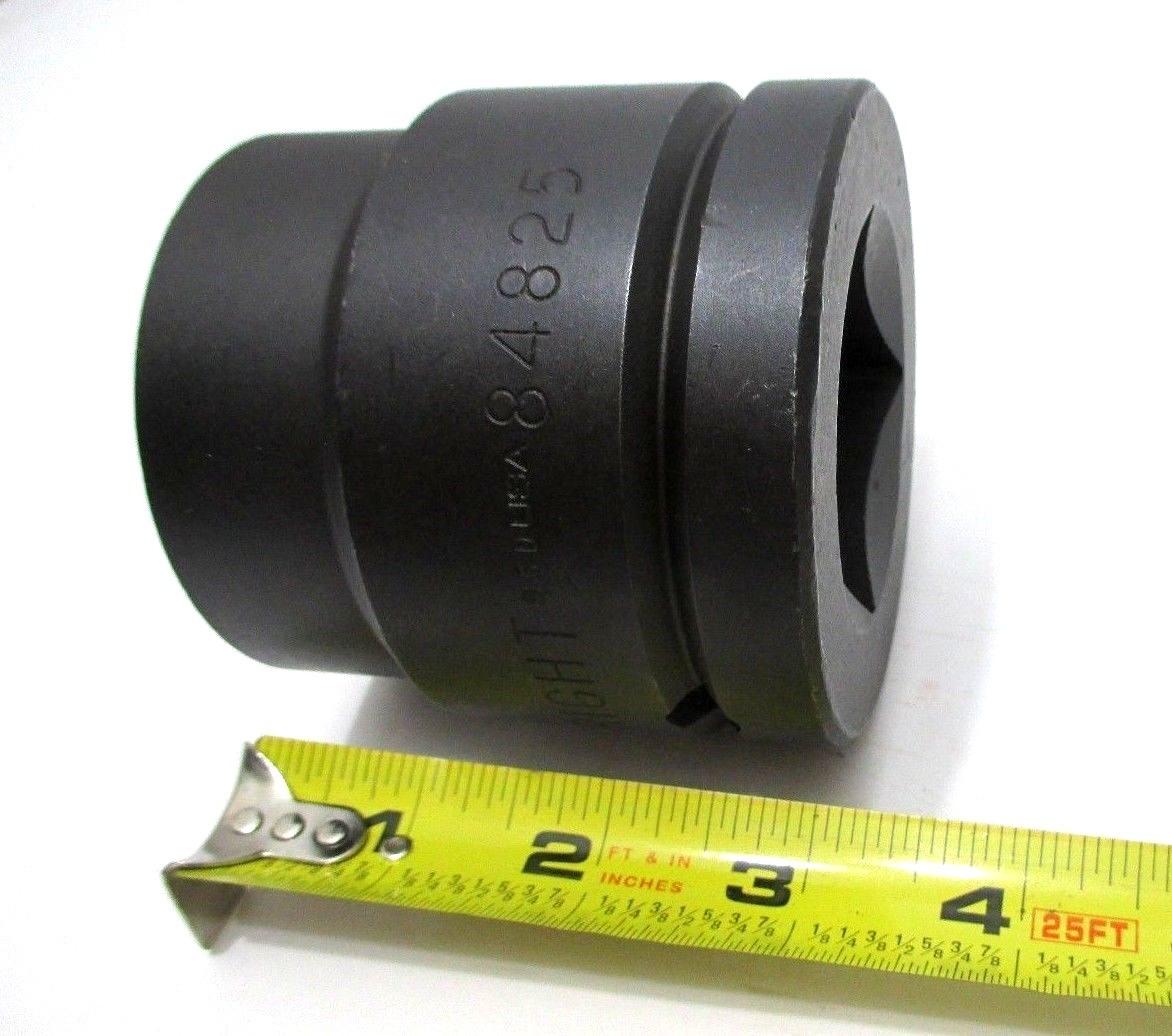 New Wright Tool 84825 1-9/16" Impact Socket 1-1/2" Drive 6-Point 1-9/16 in USA