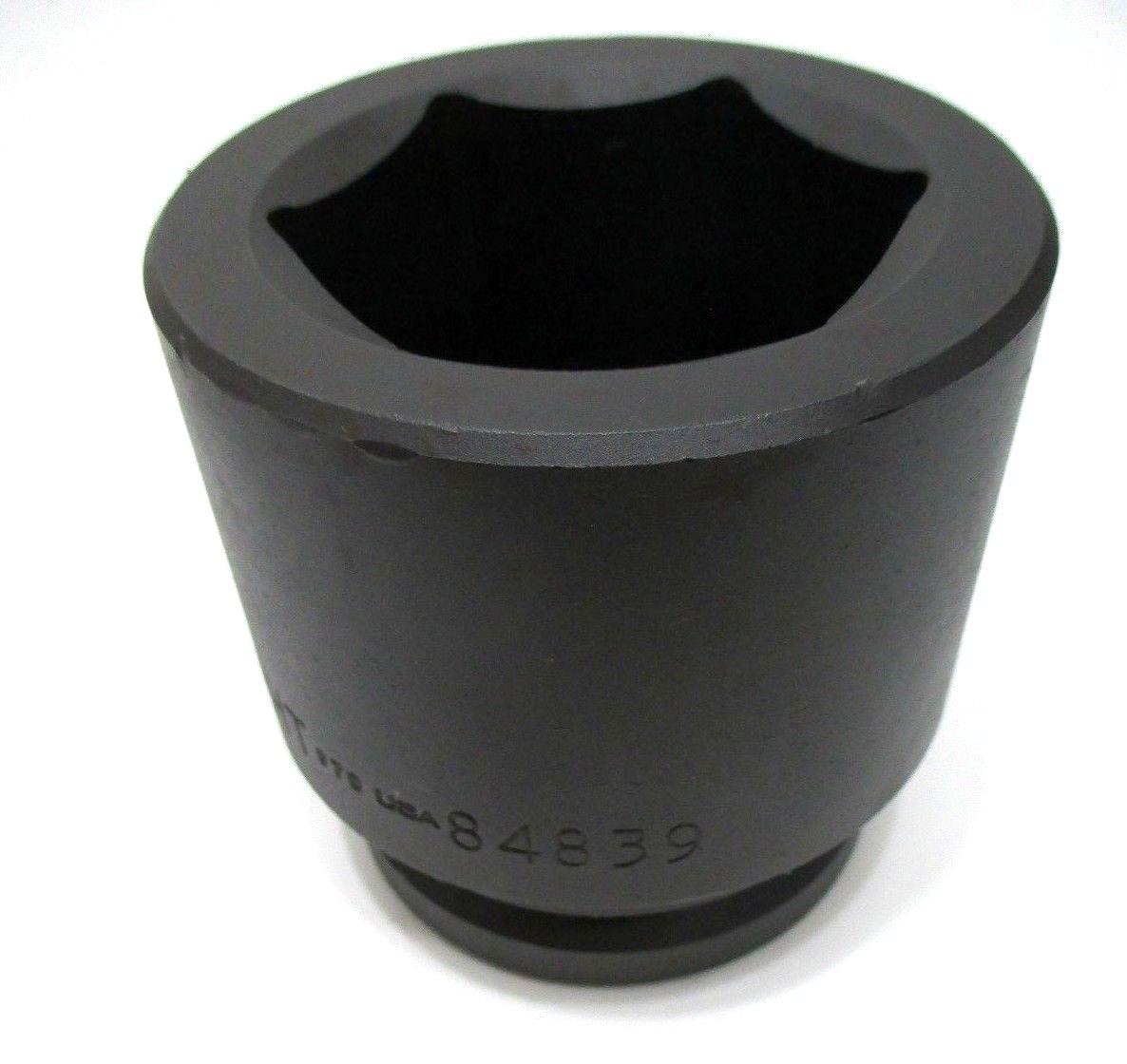 NOS Wright Tool 84839 2-7/16" Impact Socket 1-1/2" Drive 6-Point 2-7/16 in USA