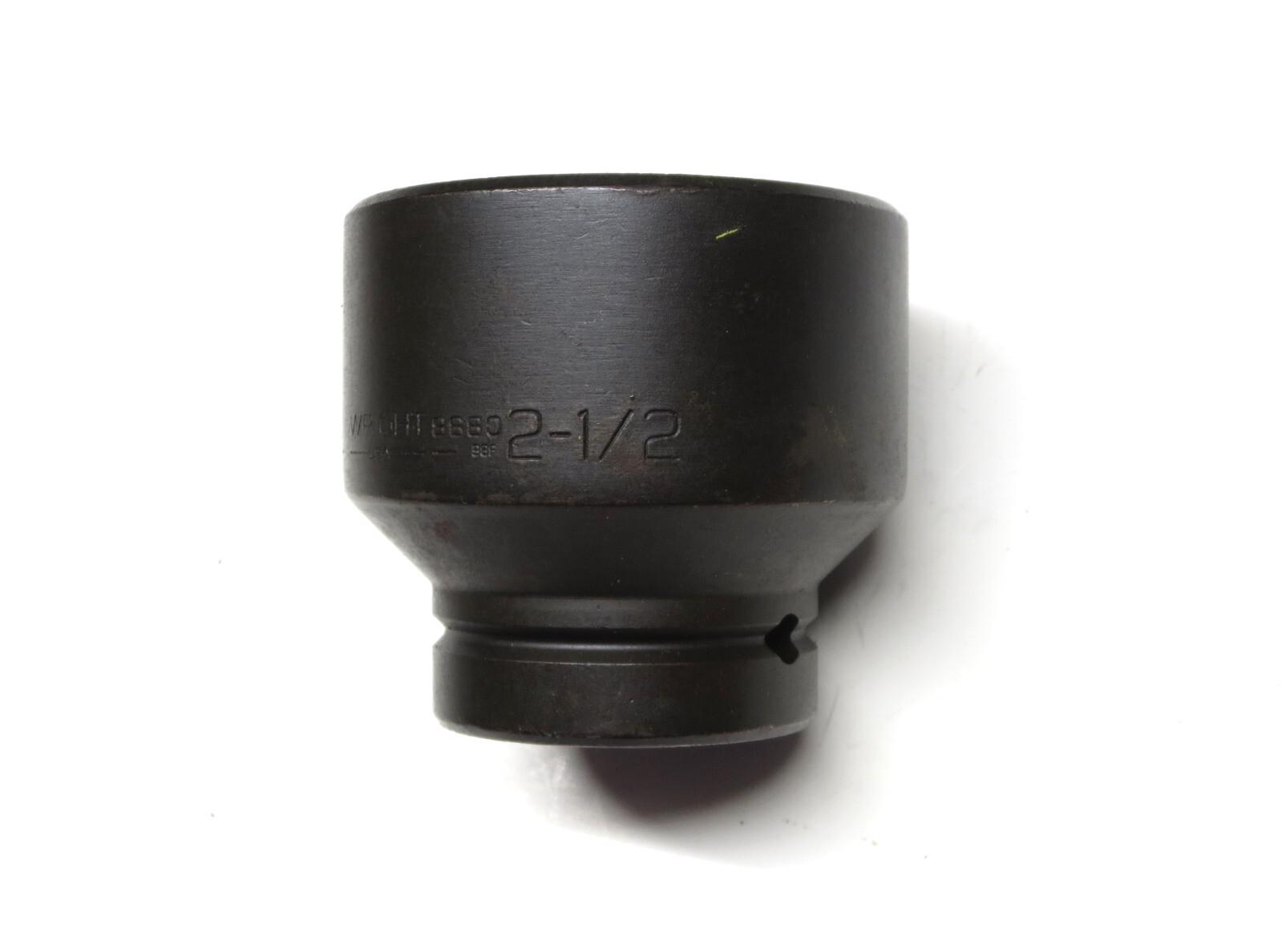 NOS Wright Tool 8880 2-1/2" Impact Socket 1" Drive 6-Point 2-1/2 in. Made in USA
