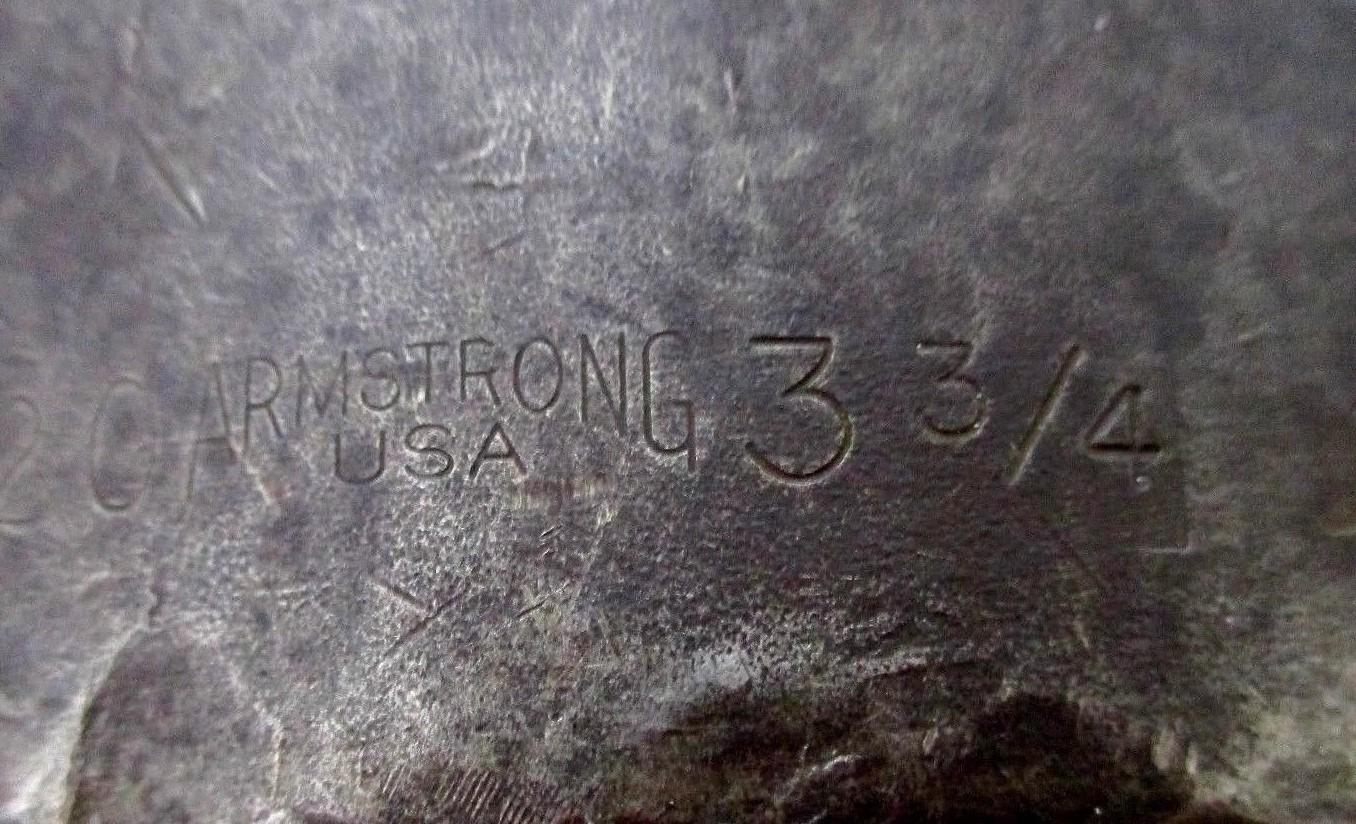 Armstrong 3-3/4 Impact Socket 2-1/2 Drive 6 Point 3-3/4 in Made in USA