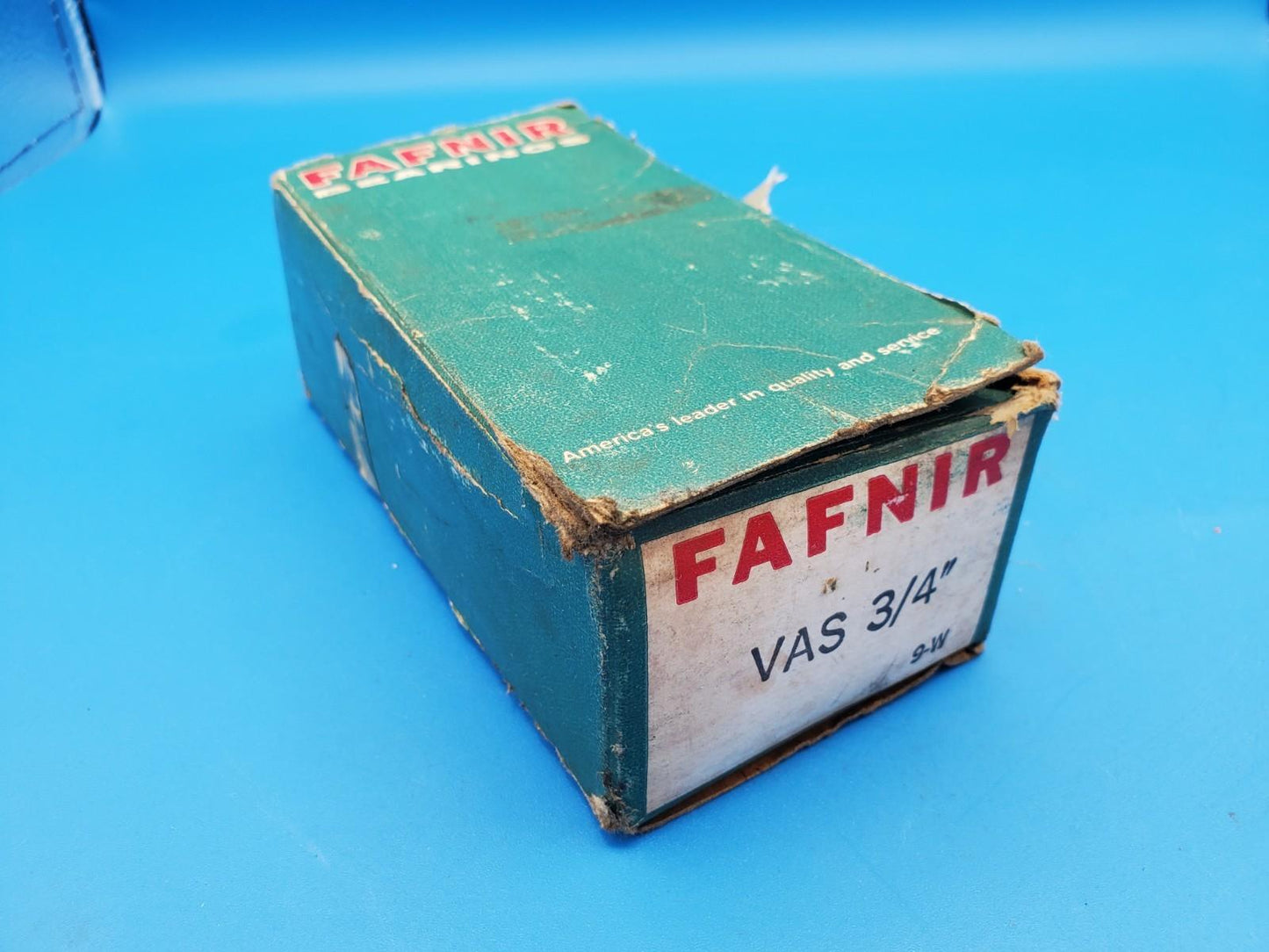 Fafnir Pillow Block Bearing - VAS 3/4  Self-Locking Collar - New In Box