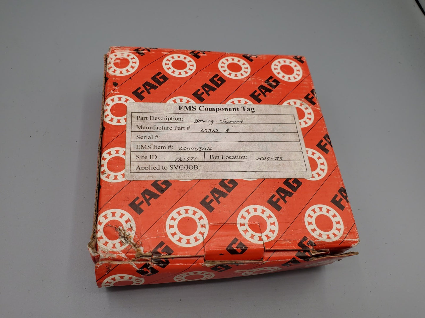 FAG 30312-A Tapered Roller Bearing