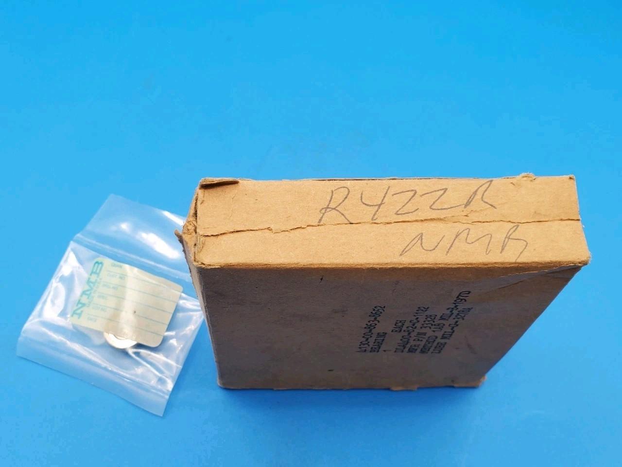 NMB R4-ZZR  1/4"X5/8"X0.196" PRECISION BEARING MADE IN USA R4ZZR