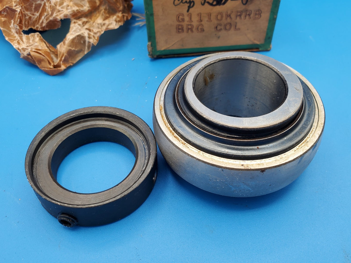 FAFNIR G1110KRRB/COL Insert Bearing Includes Collar