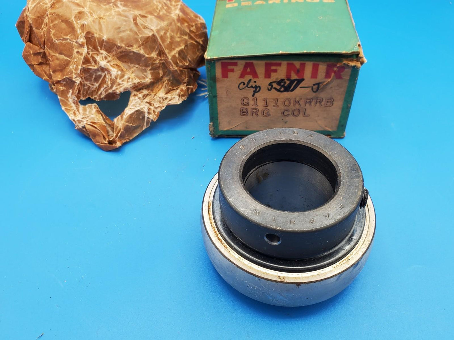 FAFNIR G1110KRRB/COL Insert Bearing Includes Collar