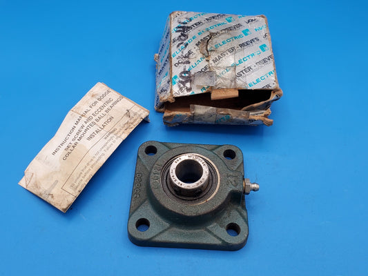 1 ea. Dodge 124100 4-Bolt Flange Mount Bearing 3/4" Bore NOS