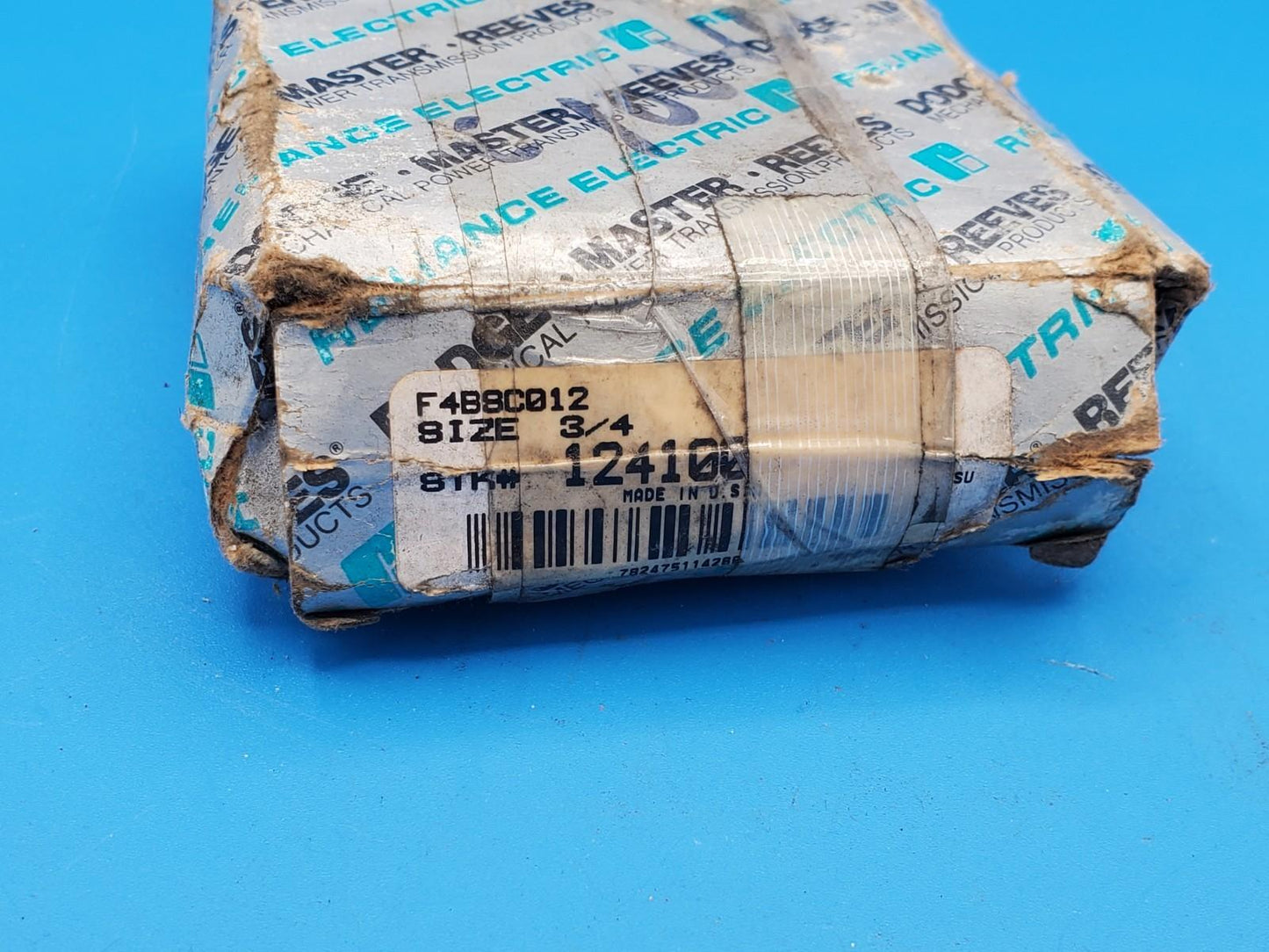 1 ea. Dodge 124100 4-Bolt Flange Mount Bearing 3/4" Bore NOS