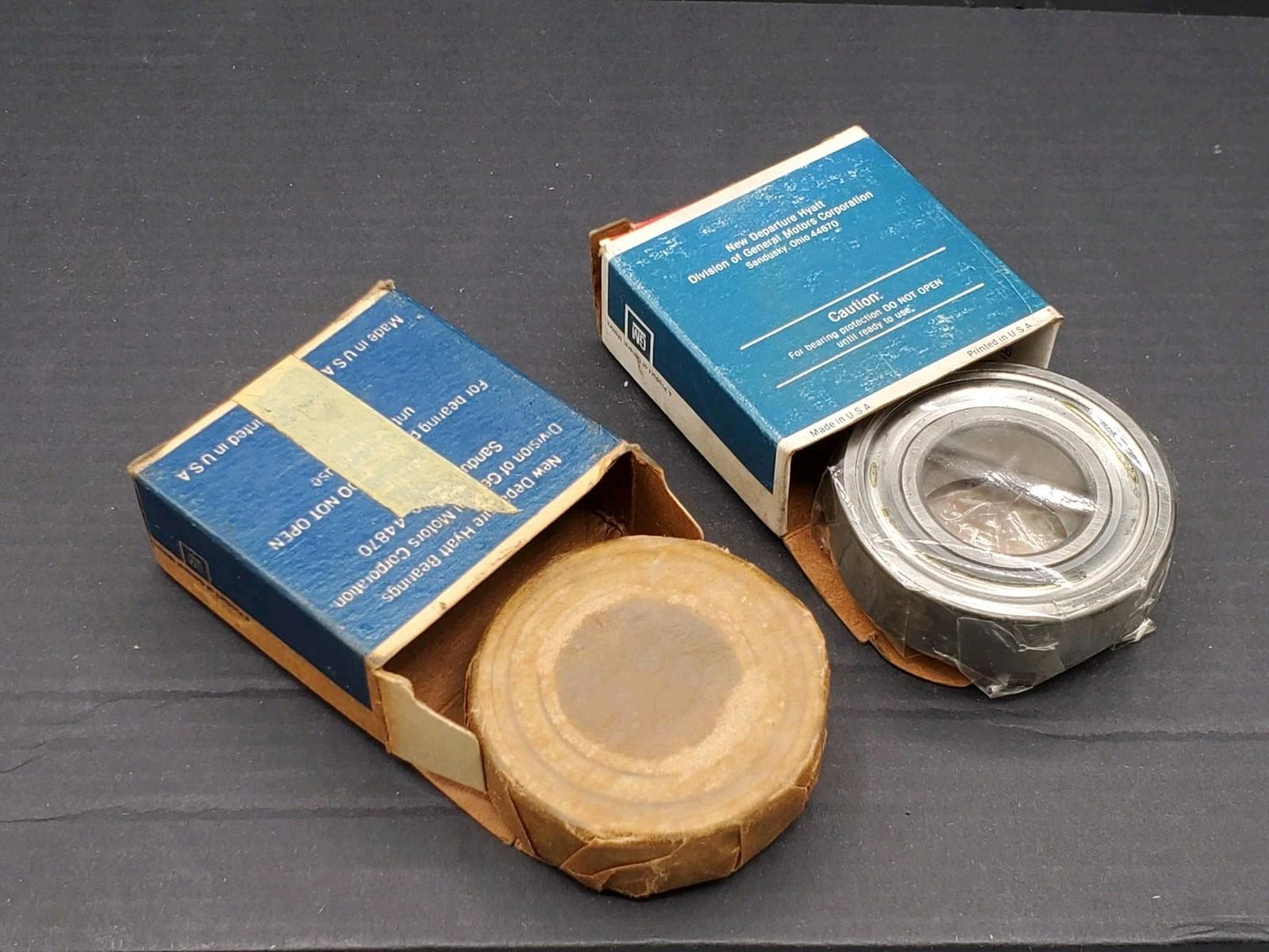 LOT OF 2 PCS NDH DELCO 87505 And 88505 BALL BEARING