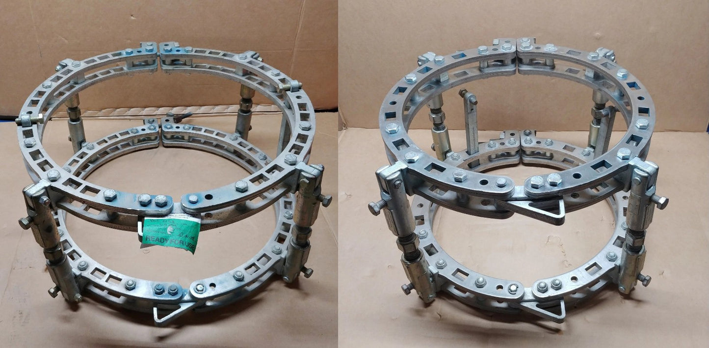 SET of 2 WALHONDE TOP LINER 20" & 16", SS Clamps, SS TL5020-SSPP & TL5016-SSPP