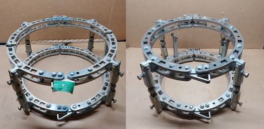 SET of 2 WALHONDE TOP LINER 20" & 16", SS Clamps, SS TL5020-SSPP & TL5016-SSPP