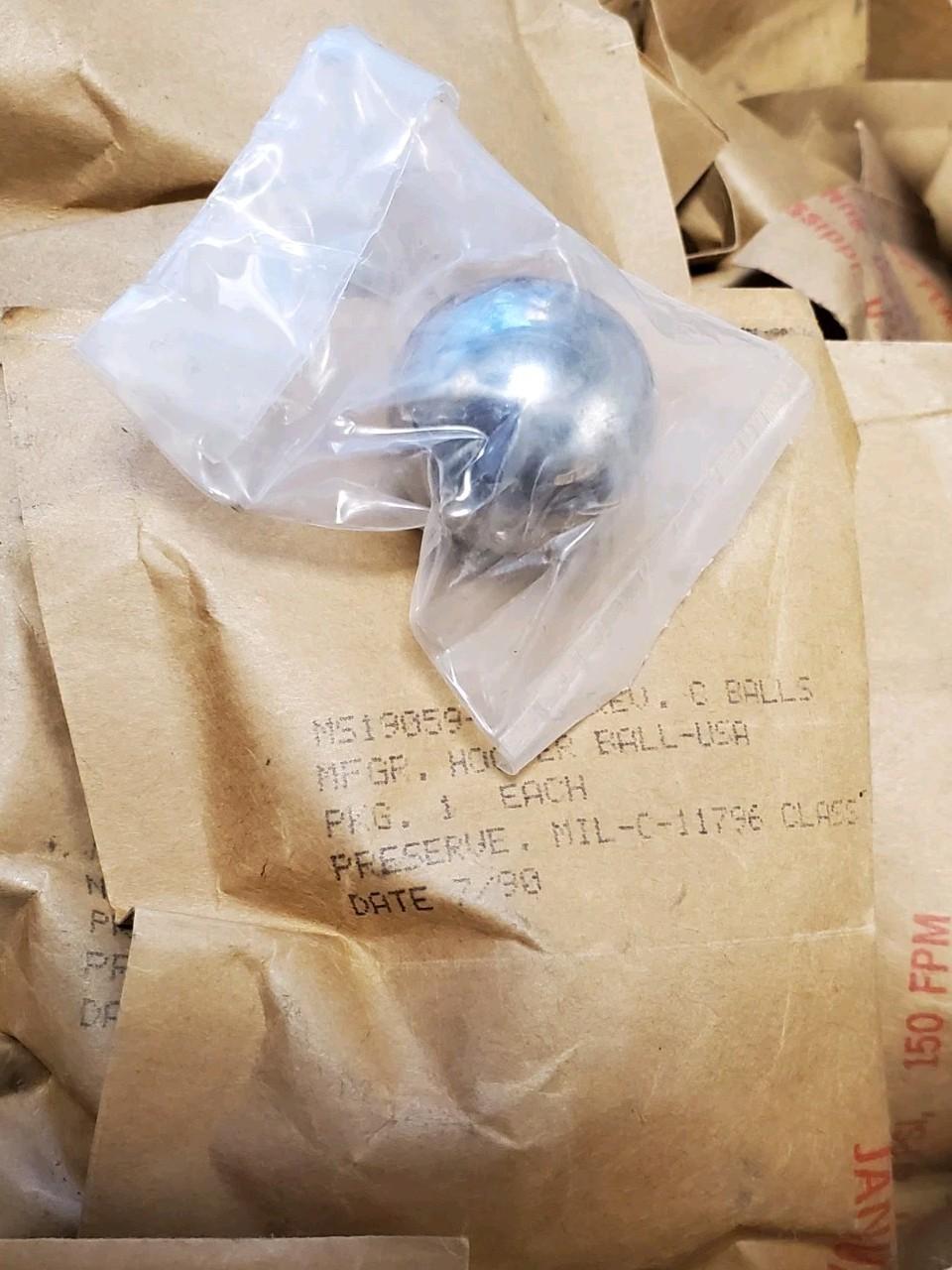 3/4" Precision Bearing Ball NSN 3110-00-163-6358 Hoover USA New MS19056-1638